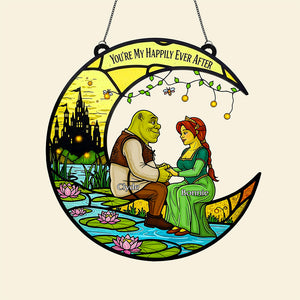 Green Couple Suncatcher - Personalized Gifts For Couple 01huta150825