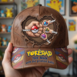 Monster Trainer Classic Cap - Personalized Gifts For Dad 02NALU080526