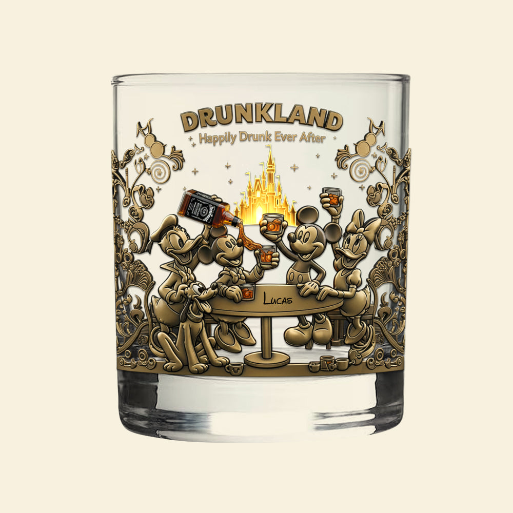 Drunkland Glass Mug - Personalized Gifts For Fans 02OHTN060925