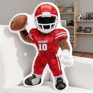 Sport Player Custom Shape Pillow  - Personalized Gifts 03hulu121225