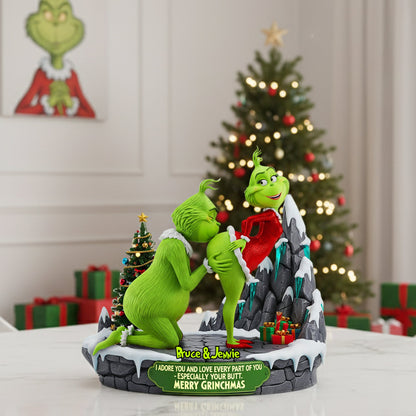 Funny Green Monsters Acrylic Plaque- Personalized Gifts for Couple 04ohlu110925