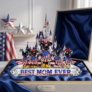 Best Mom Ever Acrylic Plaque - Personalized Gifts For Mom 03OHLU240326
