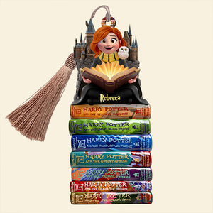 Enchanted Reader Wooden Bookmark - Personalized Gifts For Book Lovers 03NADT251225