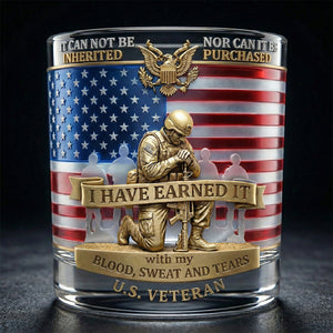 I've Earned It Decanter Set - Personalized Gifts For Veterans 01patn280226