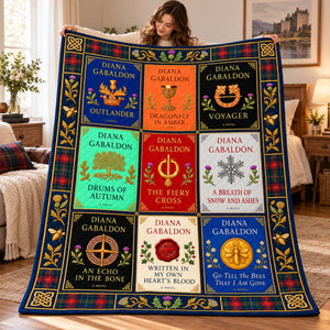 Fantasy Time Traveler Blanket - Personalized Gifts 06nalu071026
