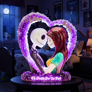 Romantic Skeleton Couple Light Box - Personalized Gifts For Couple 01hylu161225