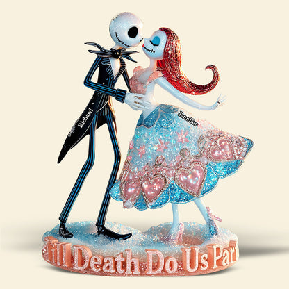 Spooky Love Acrylic Plaque - Personalized Halloween Gifts For Couple 03tgqn280825