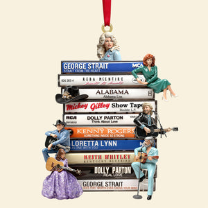 80s Folk Legends Acrylic Ornament - Personalized Gifts For Country Soul 02QHTN031125