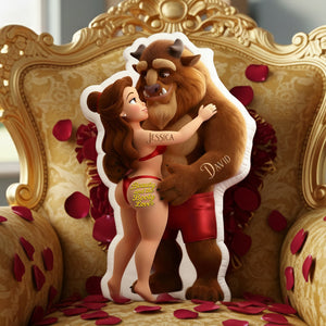 Sweetheart Duo Shaped Pillow - Personalized Gift For Couples 09NALU271125