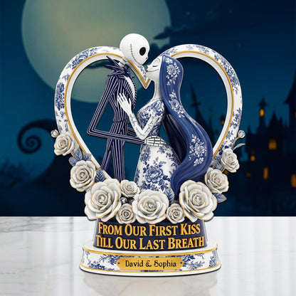 Ghoulmates Forever Acrylic Plaque - Personalized Christmas Gifts For Couples 05PGLU190925