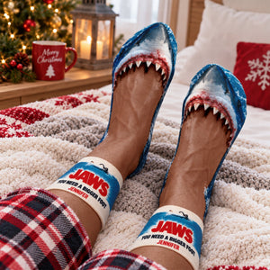 Fun Big Shark Bite Socks, Personalized Gifts 05qhqn170926-Homacus