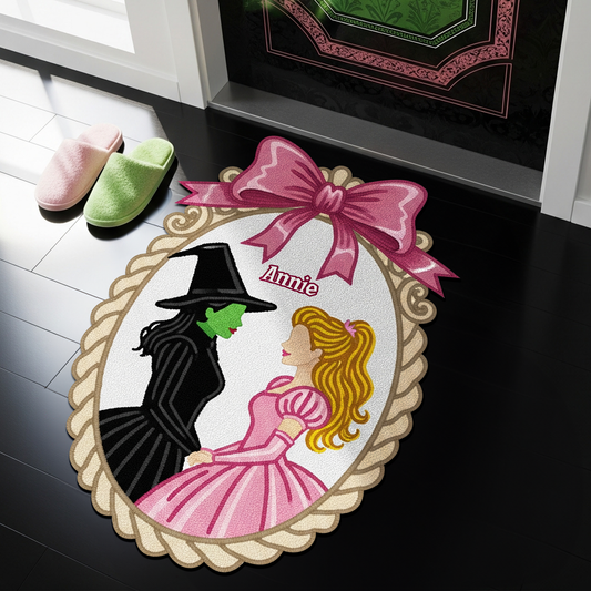Enchanted Duo Doormat - Personalized Gifts For Fantasy Lovers 01NALU090825