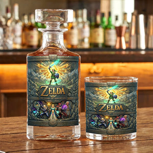 40 Years Of Adventure Glass Decanter Set Personalized Gifts 05TOQN160326