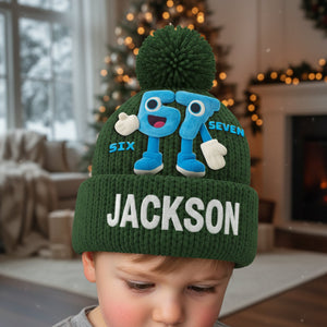 Funny Bobble Beanie Hat - Personalized Gifts For Christmas 01nalu191125