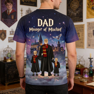 Dad’s Little Chaos Crew 3D Shirt - Personalized Gifts For Dads 02NATN230426TM