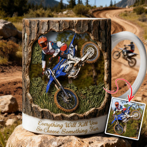 Motocross Coffee Mug - Custom Photo Gifts 05hulu311225