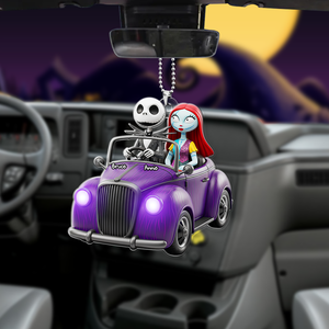 Forever Ride Car Ornament Personalized Gifts For Couple 05PGLU150725