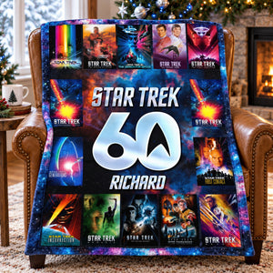 Epic Space Adventure Series - Personalized Gifts For Sci-Fi Lovers Blanket 05naqn021026