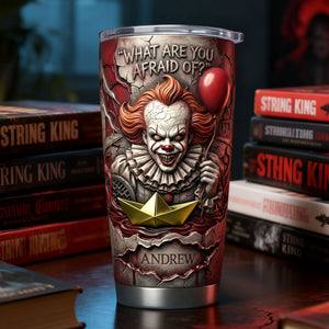 Creepy Clown Horror Tumbler - Personalized Gifts For Horror Lovers 02PALU200126