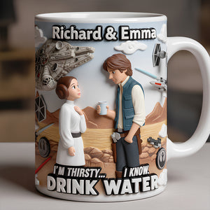 Funny & Loving Coffee Mug - Personalized Gifts For Couple 06DTDT150126