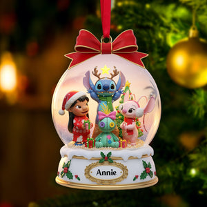 Holiday & Friends Christmas Ornament Personalized Gifts For Friends 04PGLU161025