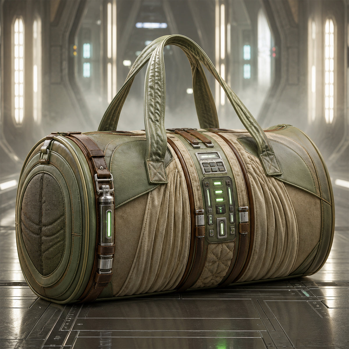 Space Speed Quilted Duffle Bag - Personalized Gifts 05NATN240826