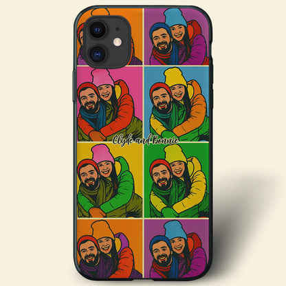 Couple Art Phone Case Personalized Gifts For Couple 02NATA230825