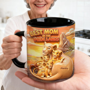 Mom And Kids Coffee Accent Mug - Personalized Gifts For Mother's Day Coffee Mug 01HULU060226-Homacus