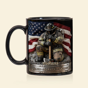 Firefighter Pride Coffee Mug – Personalized Gifts For Firefighter 04toqn251225