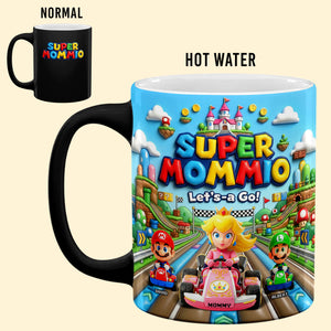 Racing Mom and Kids Magic Mug -  Personalized Gifts For Mothers 03naqn090426