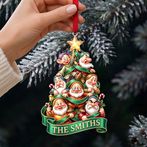 Seven Little Friends Christmas Ornament - Personalized Gifts For Family 01halu190826