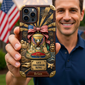 Celebrate 250th Anniversary Phonecase, Personalized Gifts For Patriots 06qhqn080526