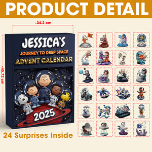 In To The Space Advent Calendar Blind Box - Personalized Gifts For Christmas 03pata171125