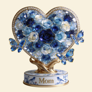 Toile De Jouy Acrylic Plaque - Personalized Gifts For Mothers 04pgdt060426