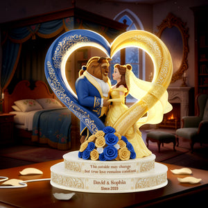 A Timeless Tale Of Love Light Box - Personalized Anniversary Gift For Couples 03KILU271125