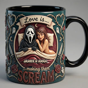 Naughty Couple Accent Mug - Personalized Gifts For Couple 06patn270126