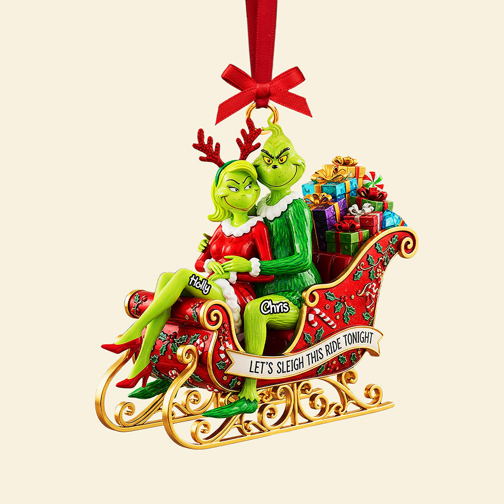 Personalized Gifts For Couple Christmas Ornament 03pgta150925