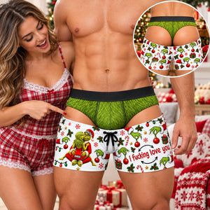 Funny Men's Boxers - Personalized Gifts For Him 03OHTN121026