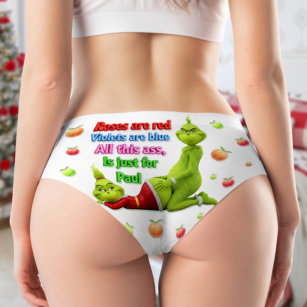 Spicy Green Couple Women's Briefs - Personalized Christmas Gifts For Her 03OHQN200925