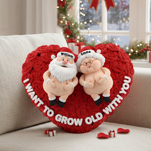 Naughty Old Couple Pillow - Personalized Gifts For Couple 01ohlu181125