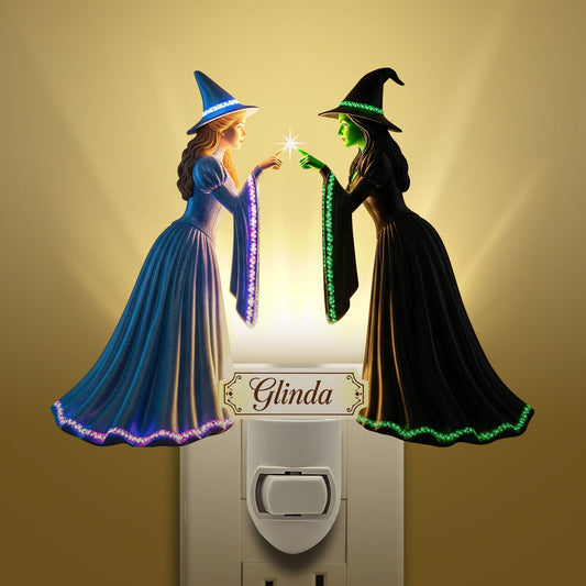 Witch Duo Personalized Halloween Gifts Night Light For Movie Fans 05hytn140825
