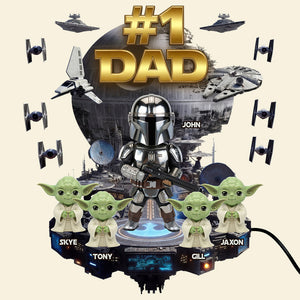 Epic Sci-Fi Dad Light Box - Personalized Gift For Dads 01OHDT090526