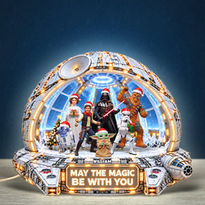 May The Magic Be With You Universe War Light Box - Personalized Gifts For Christmas 07TYQN260926