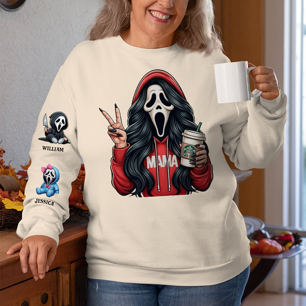 Personalized Gifts For Mom Shirt, Horror Mama 017qhqn190924-Homacus