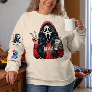 Personalized Gifts For Mom Shirt, Horror Mama 017qhqn190924-Homacus
