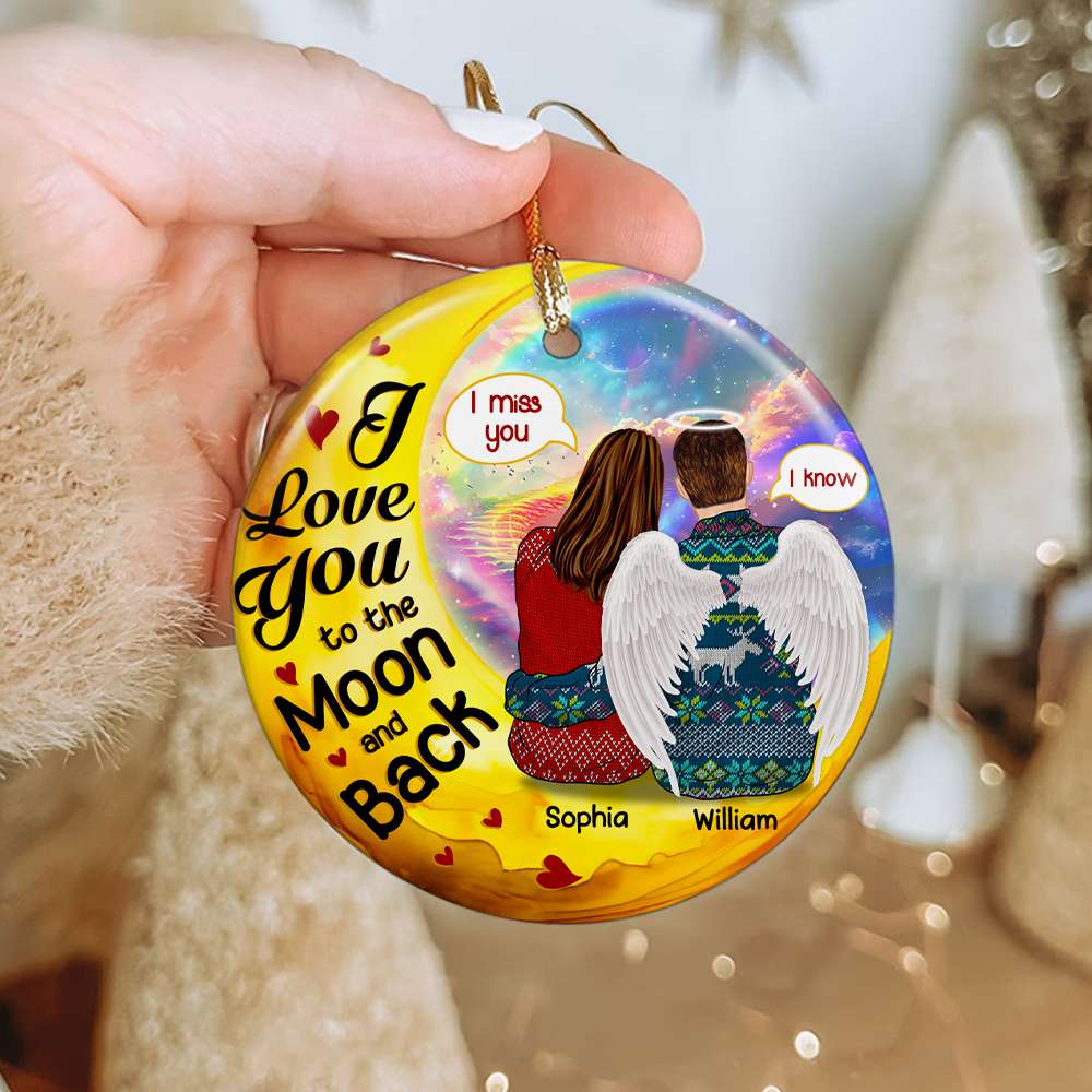 Personalized Gifts For Couple Christmas Ornament 01ACDT121024TM - Ornament - GoDuckee