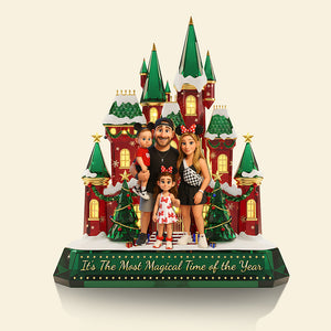 Personalized Gifts For Christmas, Family Custom Photo Custom Shape Acrylic Plaque 03pgta181025