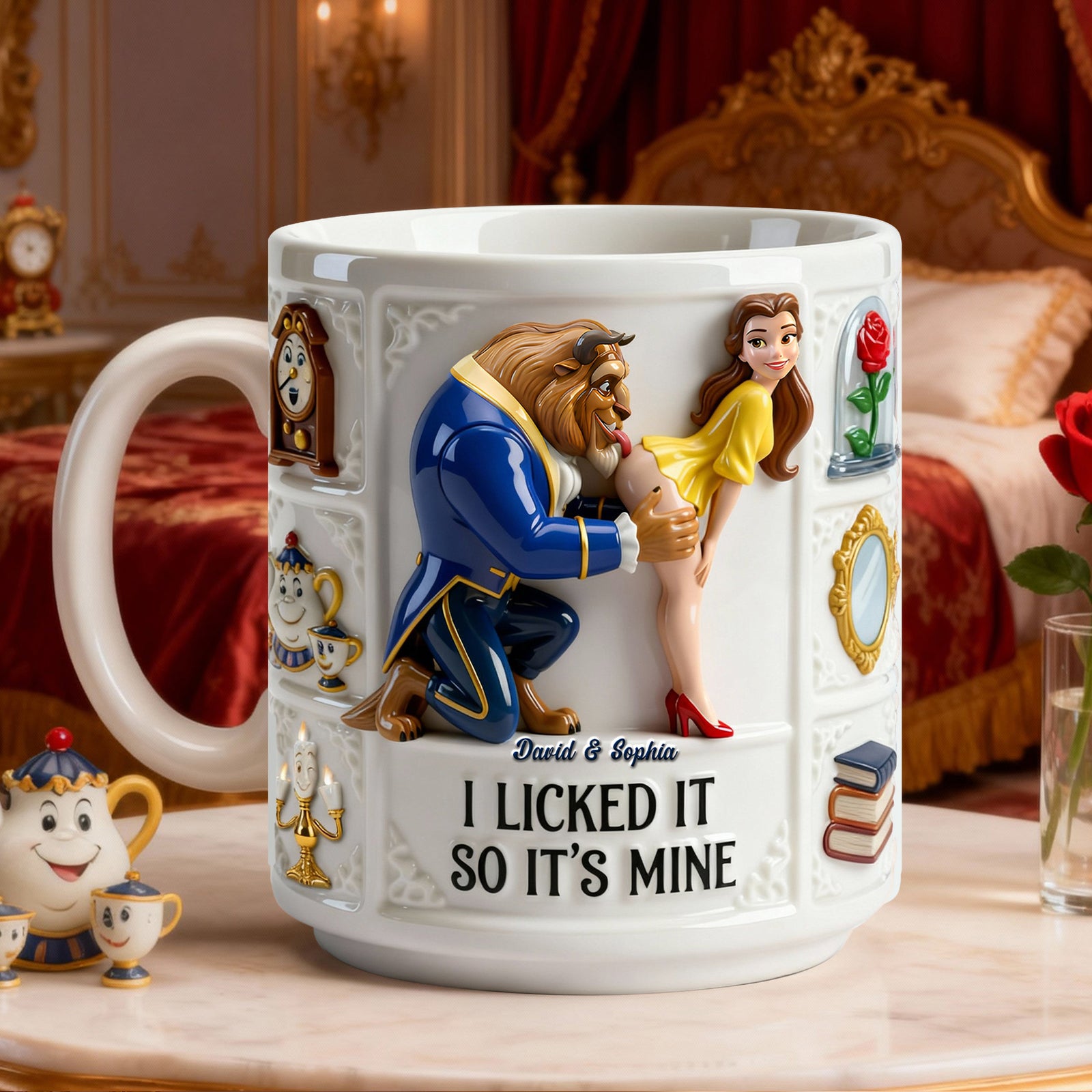 Playful Couple Coffee Mug - Personalized Gift For Couple 04OHLU060126