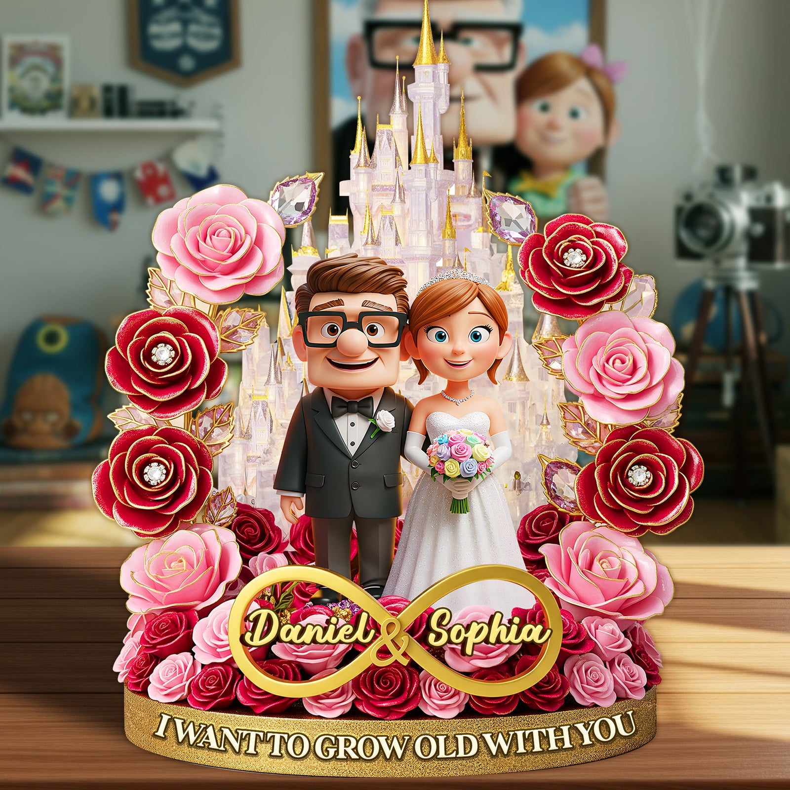 Forever Together Acrylic Plaque - Personalized Gifts For Couples 01OHLU210625