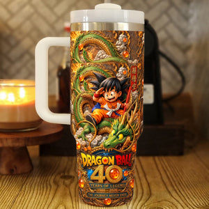 40 Years Legendary Warrior 40oz Tumbler - Personalized Gifts For Anime Lover Tumbler 02TYQN170326